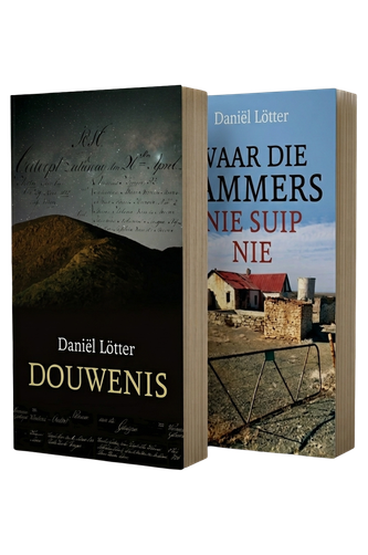 Boekomslag: DOUWENIS · WAAR DIE LAMMERS NIE SUIP NIE deur Daniël Lötter