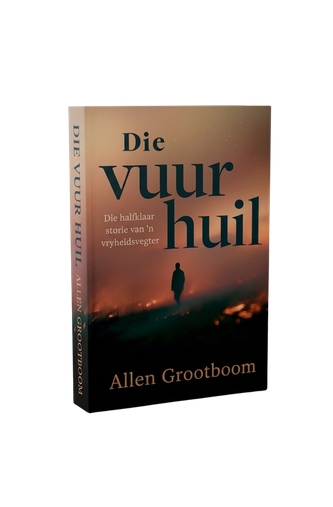 Boekomslag: Die vuur huil deur Allen Grootboom